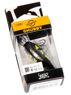 Воблер Lucky John CHUBBY 4DRF, цвет 026