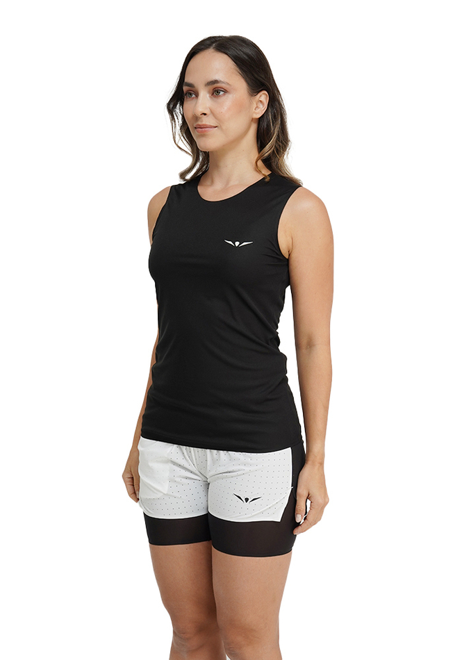 МАЙКА ЖЕНСКАЯ WIDE TANK TOP | BLACK