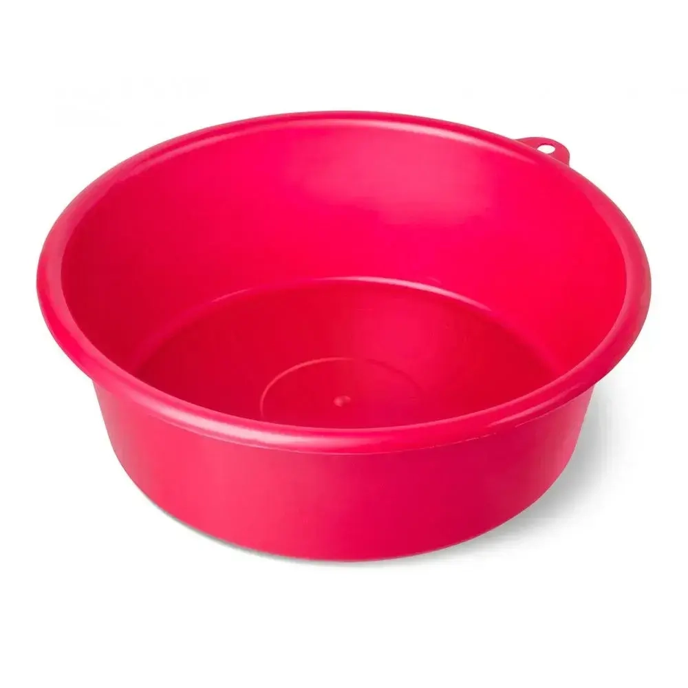 Таз 9л перламутровый красный С61КРА (комплект 20 шт)