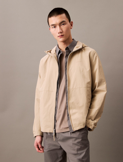 Куртка Calvin Klein Crinkle Nylon Windbreaker Crockery