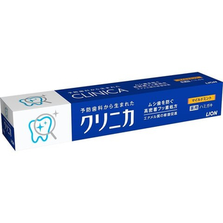 Зубная паста, Lion Япония, Clinica Mild Mint, комплексное действие, горизонтальная туба, Мята, 130 г