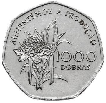 1 000 добр 1997 Сан-Томе и Принсипи