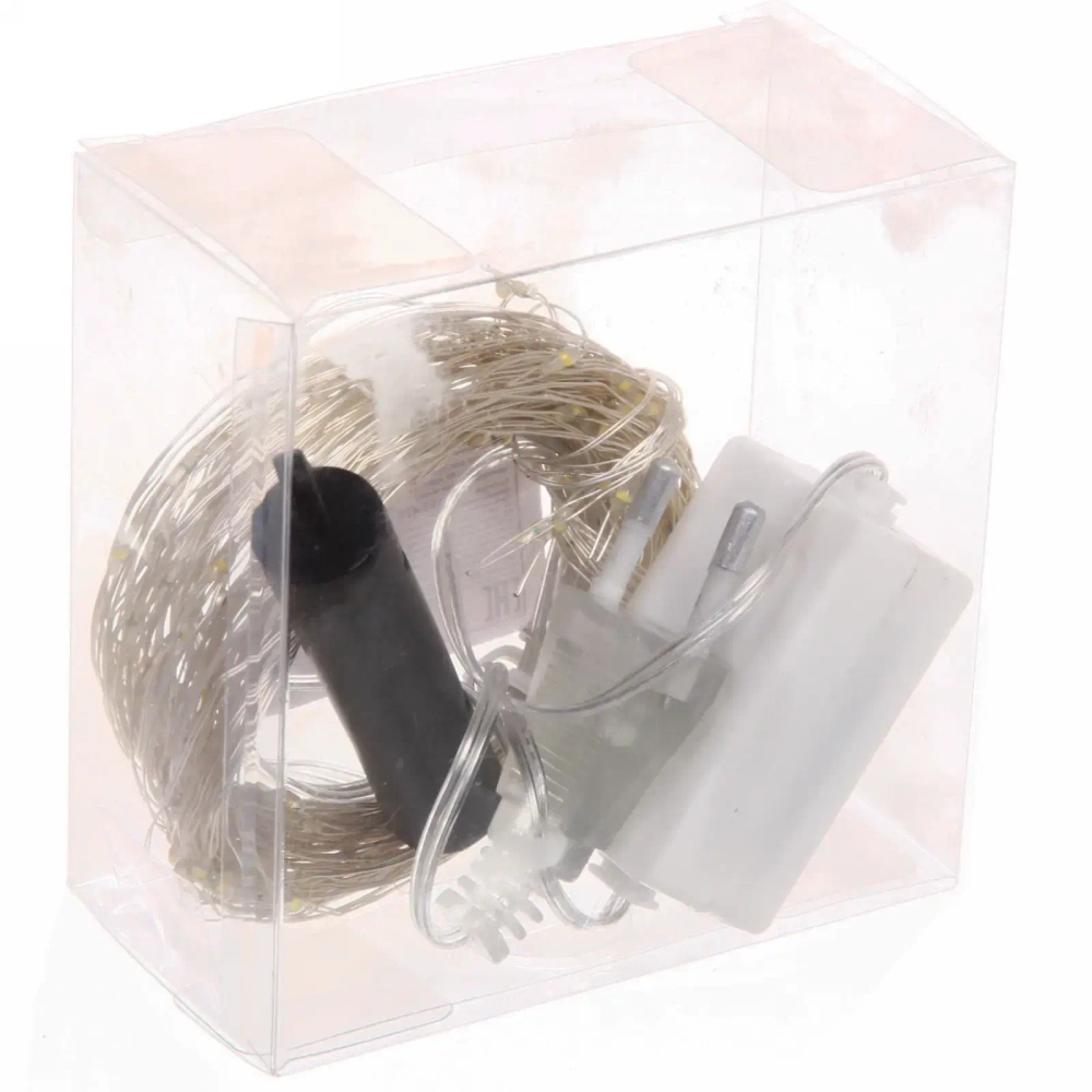 Гирлянда для дома «Волшебный хвост» 2,0 м, 8 нитей, 160 ламп, IP-40, Теплый белый (постоянное свечение)