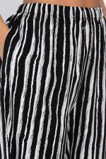 Брюки Роклетт (черно-белые) Б13955-10М LT Collection