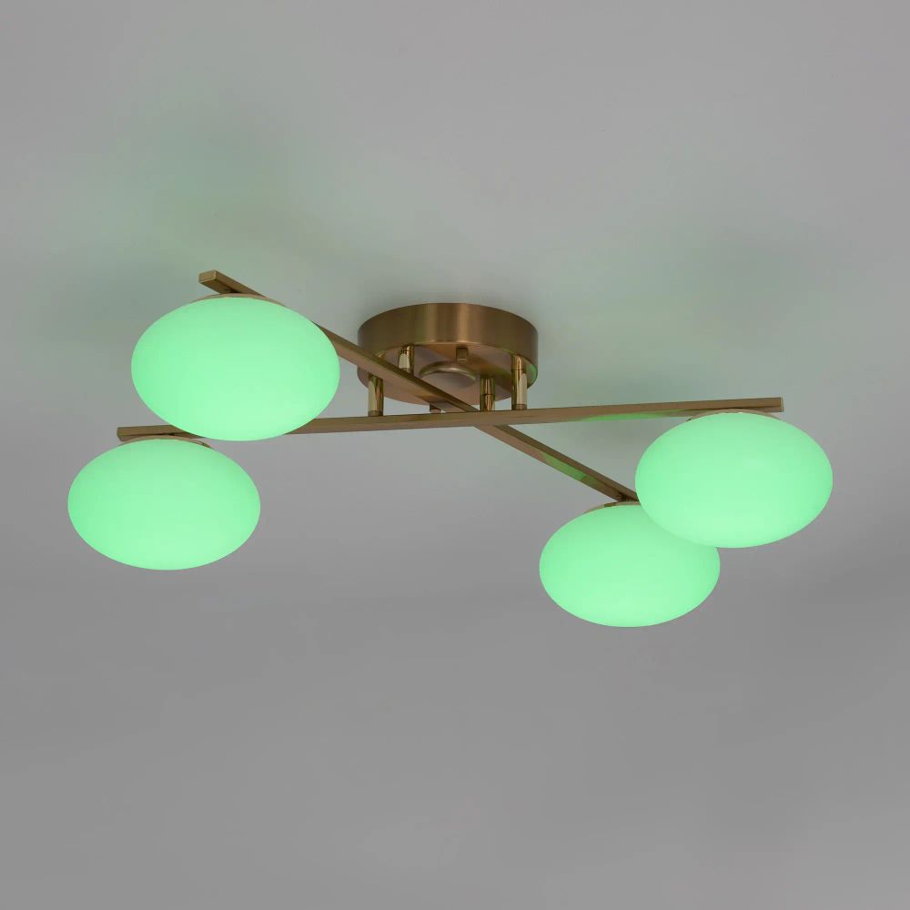 Citilux ATMAN SMART CL226A143 RGB LED Умная люстра Бронза