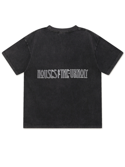 Мужская Футболка Gfx - Idolater - Washed Black