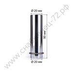 FoxWeld Сопло MIG-40 д.21мм цилиндр. (145.0046/MC0268, пр-во FoxWeld/КНР)