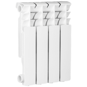 Радиатор алюминиевый секционный Evolution CN-EV EvA 350 (350 х 4 секции, подключение боковое)