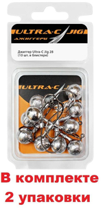 Джиггер для рыбалки Aqua Ultra-C Jig 28