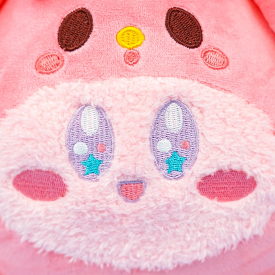 Мягкая игрушка "Кирби в костюме" розовый, 23см