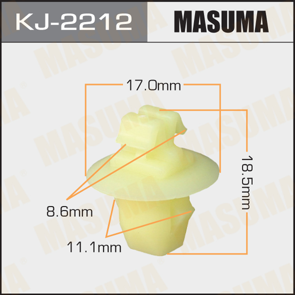 Пистон автомобильный MASUMA KJ-2212