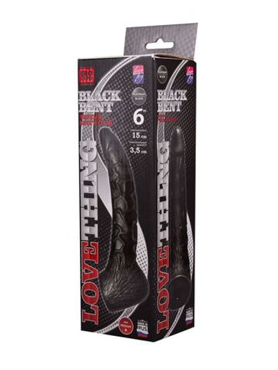 Насадка харнесс Black Bent - 21,5 см. (Цвет: черный)