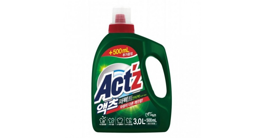 [Pigeon] ACT'Z Perfect Anti Bacteria - Концентрированный гель для стирки белья с антибактериальными свойствами, 3500 мл