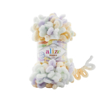 Пряжа Аlize Puffy Color (Пуффи Колор), 1 моток, 100 гр, 9м.