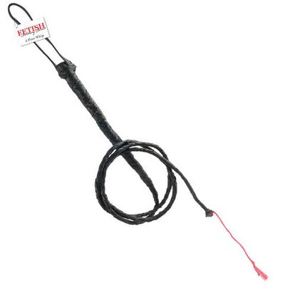 Черный кнут Black 6 foot Whip - 183 см. (Цвет: черный)