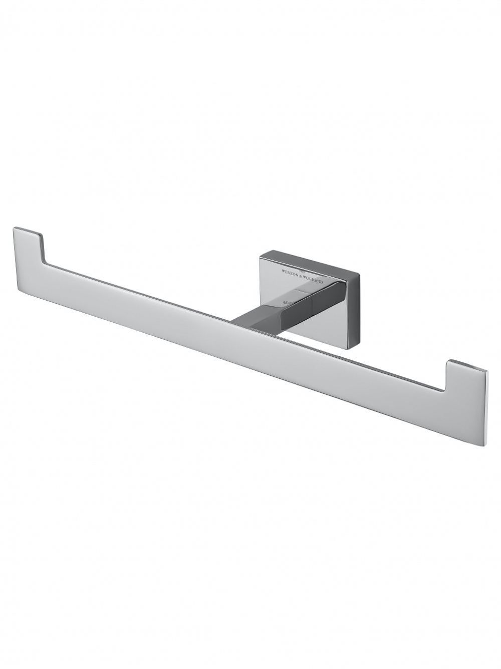 Двойной держатель для туалетной бумаги с полкой WONZON & WOGHAND FLAT, Хром (WW-9746)