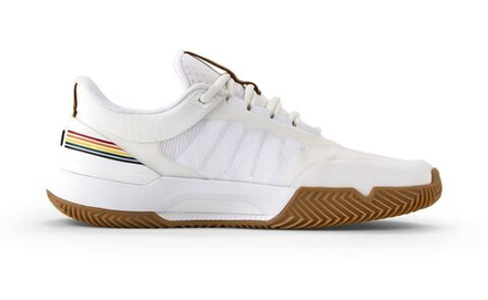 Женские теннисные кроссовки Wilson Intrigue Tour Clay RG - white/bone brown/gum1a