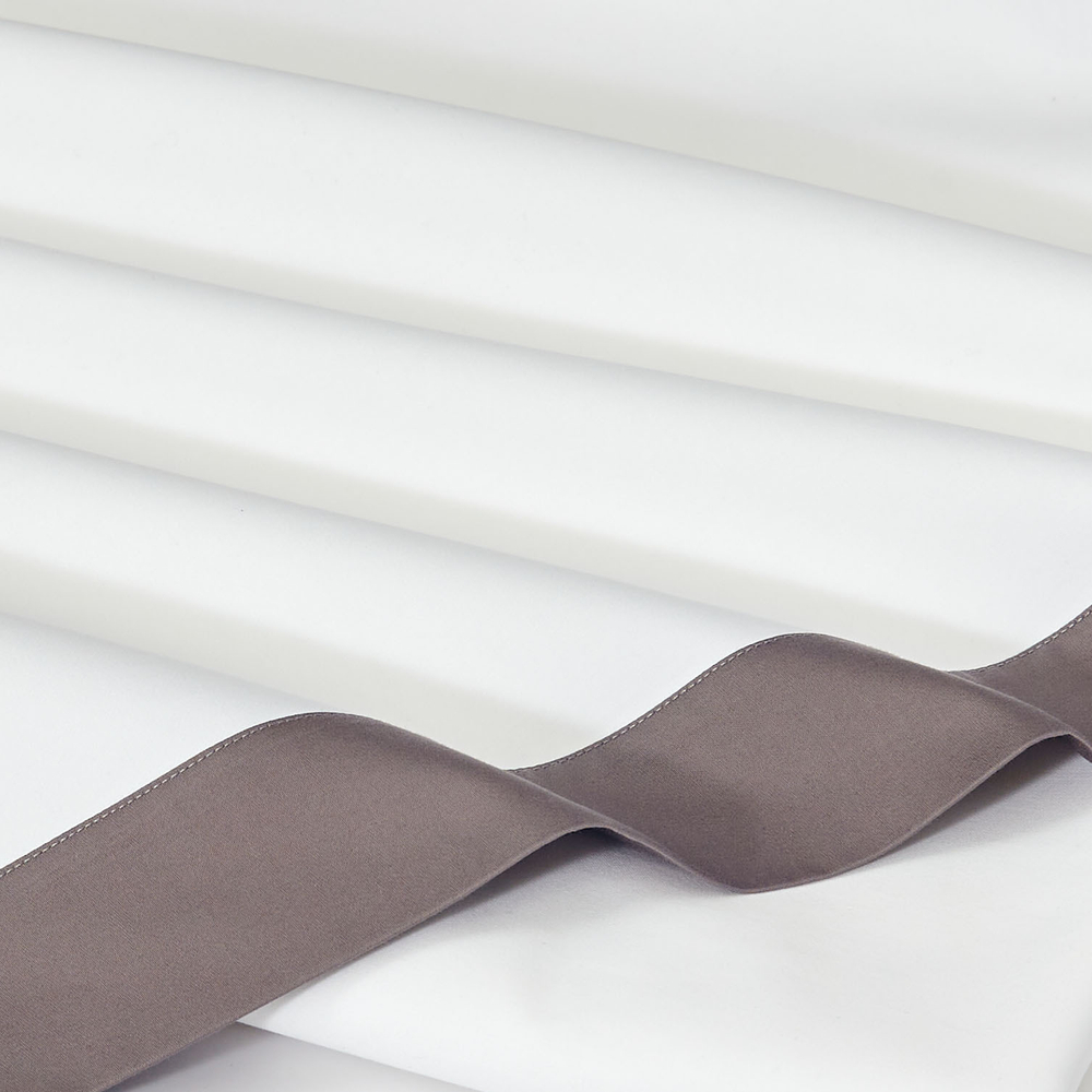 Постельное белье 2 спальное евро Сlaire&Caroll Adour белое