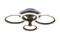 3009/2+2 BK+RGB (1/5) Люстра MN (RL)