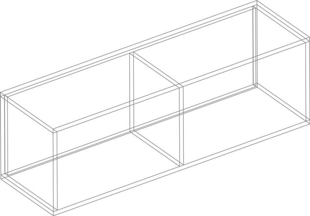 Полка настенная "Александрия" ДА-04