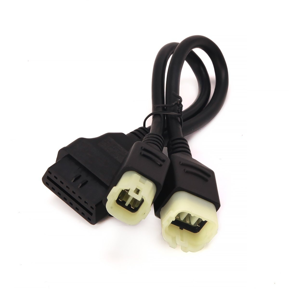 Диагностический кабель для мотоциклов Kawasaki 4+6 pin Launch LNC-125