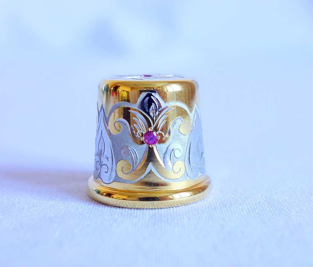 Наперсток "Расписной узор" в ассортименте