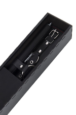 Черная распорка с 4 манжетами для рук и ног