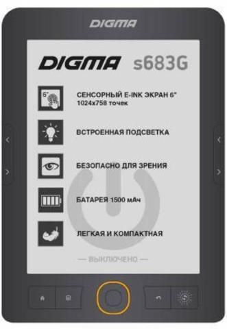 Электронная книга Digma S683G 6
