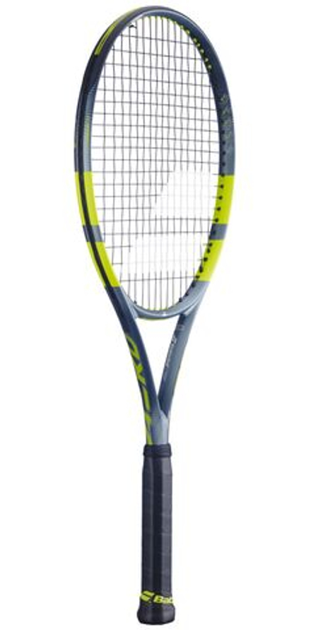 Теннисная ракетка Babolat Pure Aero 98 Gen-9 - metallic dark forest/yellow + струны