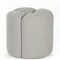 Пуф Bun, Ø45х45 см, серый