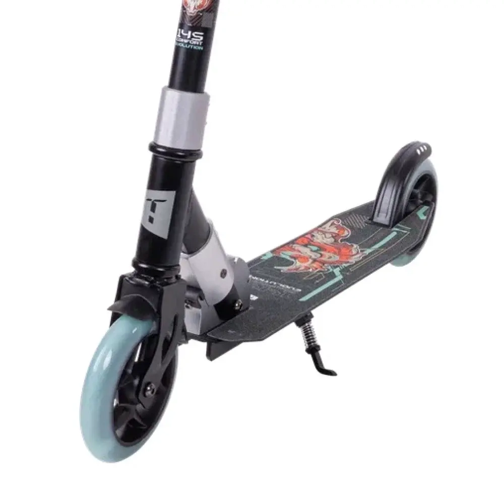 Самокат Tech Team COMFORT 145 black- чёрный