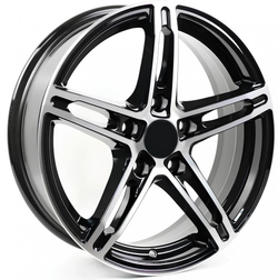 Venti 1618 6.5x16 5x114.3 ET 33 Dia 60.1 (BL)