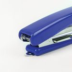 Степлер №10 BRAUBERG "Classic", до 12 листов, с антистеплером, синий, 228499
