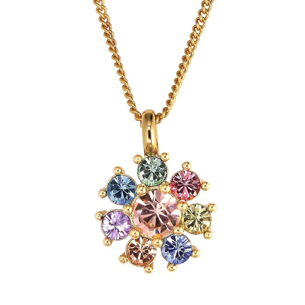 Колье Dyrberg Kern DELISE SG PASTEL MULTI / WHITE PEARL 460516