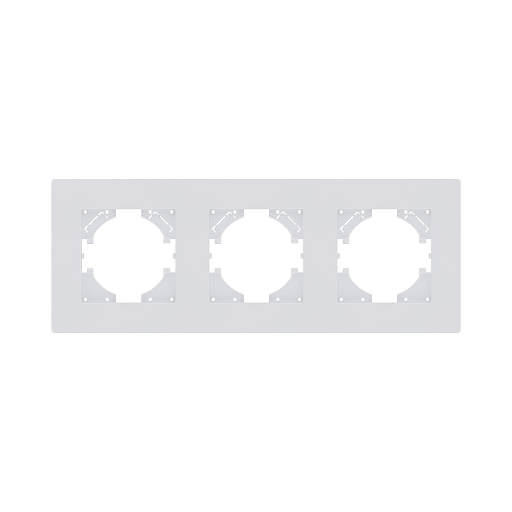 Рамка 3-постовая, белый матовый Kollinger Aspekt AT3WM