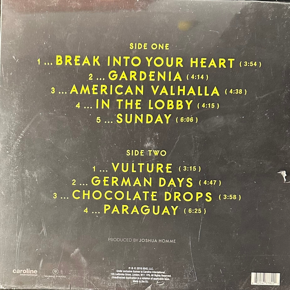 Iggy Pop ‎– Post Pop Depression (Европа 2016г.)