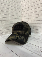 Бейсболка 5.11 / чёрный мультикам