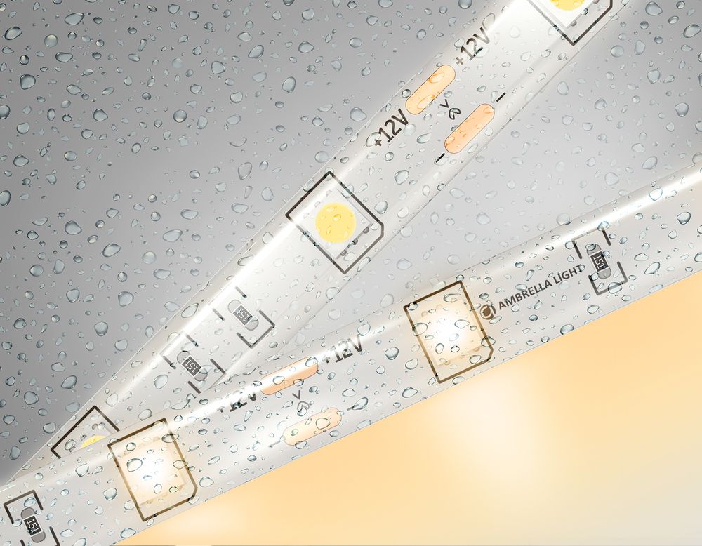 Ambrella Светодиодная лента Ambrella Light GS1901 5050 30Led /7.2W m/ 12V IP65 3000K 5m LED Strip 12V GS1901
