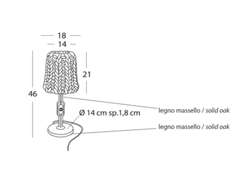 лампа GRANNY by Casamania