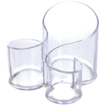 Органайзер для хранения «ФАНТЭНЕГРО», прозрачный, 3 отделения, 14*14*12см (коробка)