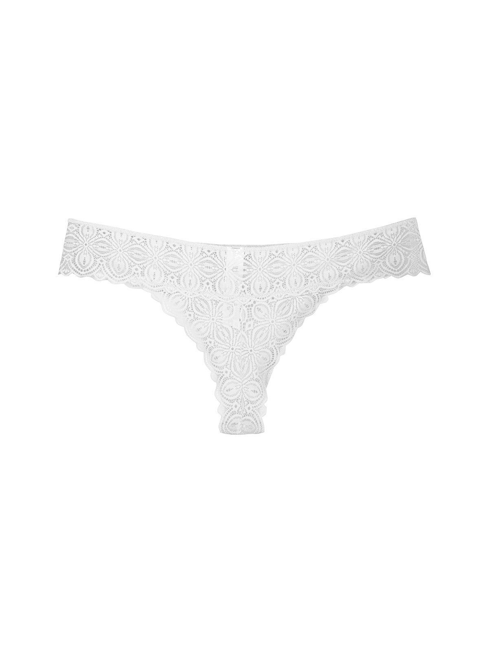 Трусики-бразилиана со средней линией талии Novecento (Размер: 3 размер) (Цвет: кремовый)