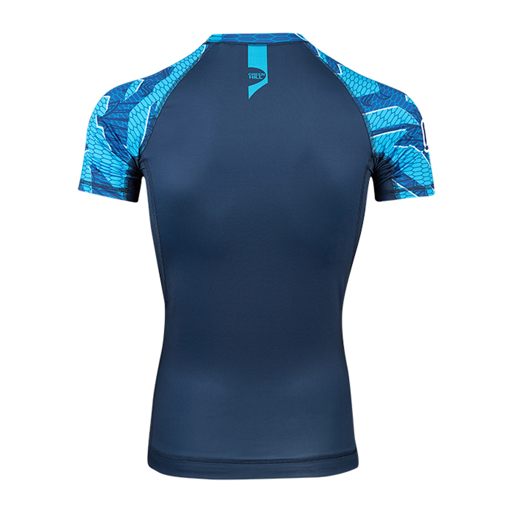 Рашгард Green Hill Союз ММА России RGR MMU-035 синий