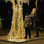 Светодиодное дерево "Ветвистое" с теплым освещением