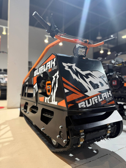 Мотобуксировщик Бурлак Рапи 380