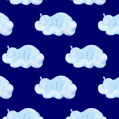 Бегемот и облака