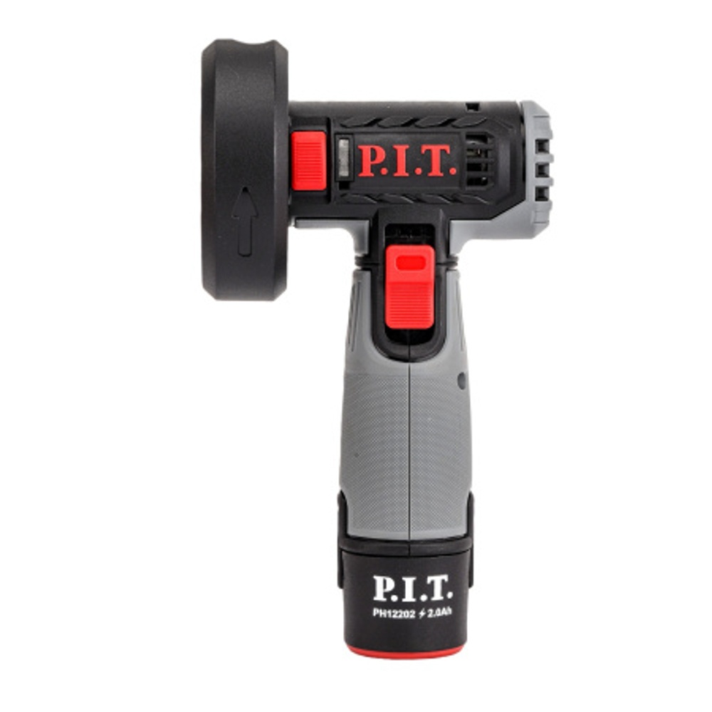 Шлифмашина угловая аккум. P.I.T. PWS12K-76A (1 АКБ, провод зарядки)