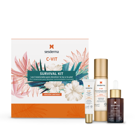 Промонабор Sesderma: C-VIT liposomal serum-Сыворотка липосомальная с витамином С,30мл+С-VIT Revit