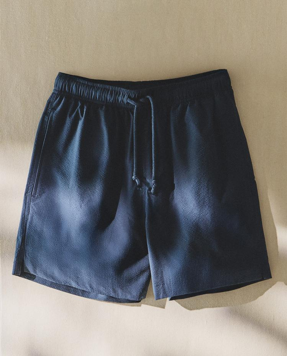 ZARA HOME ПЛАВКИ-БЕРМУДЫ ИЗ ЖАТОЙ ТКАНИ, СИНИЙ