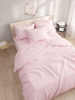 Постельное белье Сказка "Палмер" 2-спальный Наволочка 50х70 см 2 шт Простынь на резинке 160х200 см Пододеяльник 175х215 см, перкаль