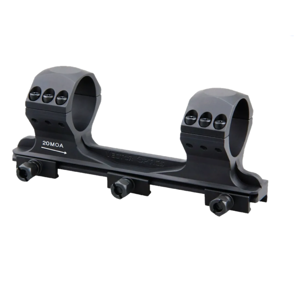 Кронштейн VECTOR X-Accu High One Piece Mount, 34 мм, BH=23 мм, 20 МОА, на базу Picatinny